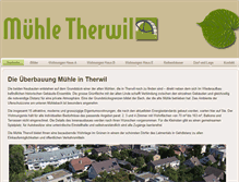 Tablet Screenshot of muehle-therwil.ch